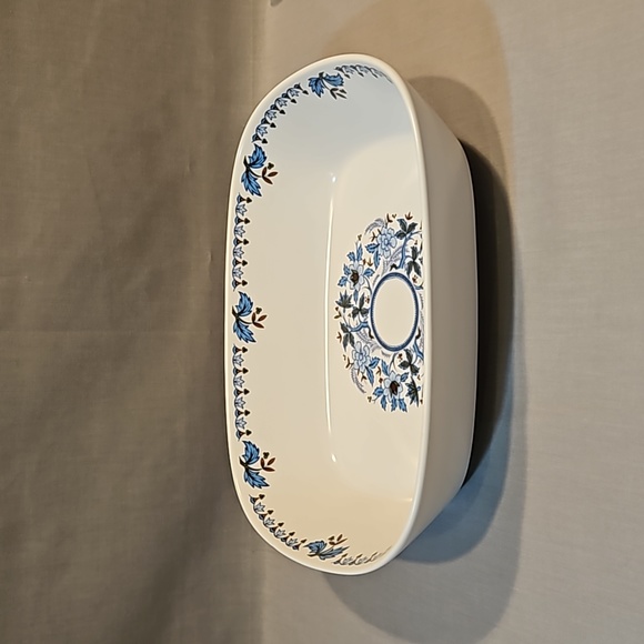 New Noritake Blue Moon 9022 9 5/8" Oval Vegetable Bowl - Picture 11 of 11